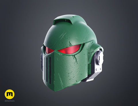 Space Marine Helmet - Bulwark Master Crafted