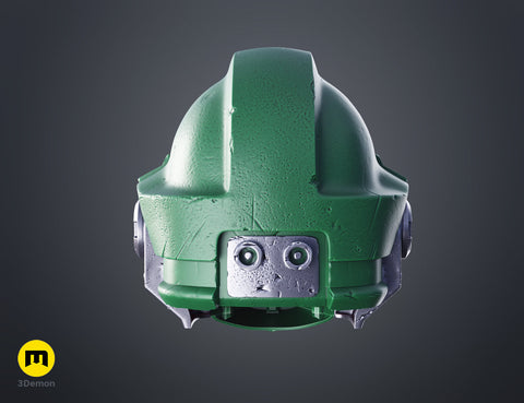 Space Marine Helmet - Bulwark Master Crafted