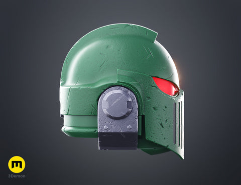 Space Marine Helmet - Bulwark Master Crafted