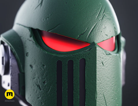 Space Marine Helmet - Bulwark Master Crafted