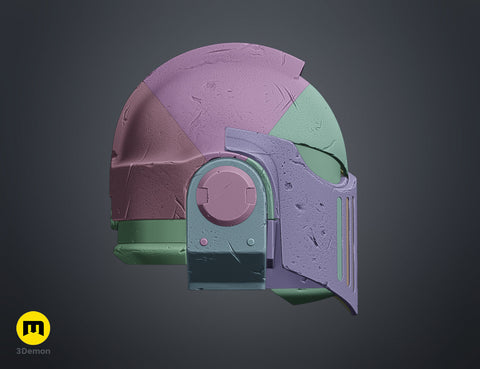 Space Marine Helmet - Bulwark Master Crafted