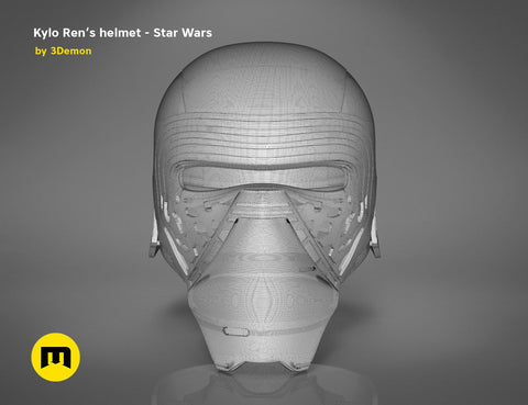 KyloRen's helmet (New) - Star Wars