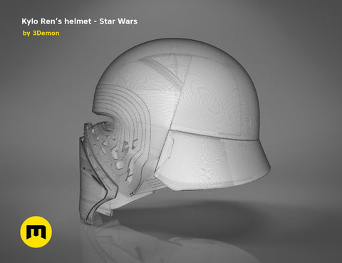 KyloRen's helmet (New) - Star Wars