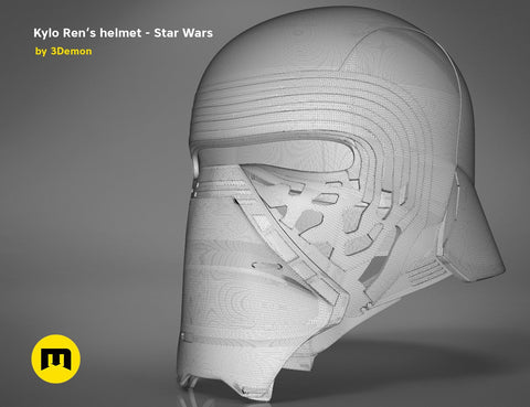 KyloRen's helmet (New) - Star Wars