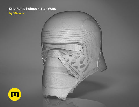 KyloRen's helmet (New) - Star Wars