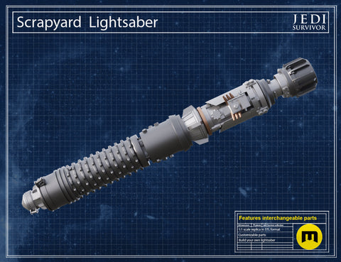 Scrapyard Lightsaber - Jedi Survivor