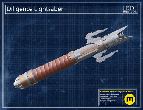 Diligence Lightsaber - Jedi Survivor