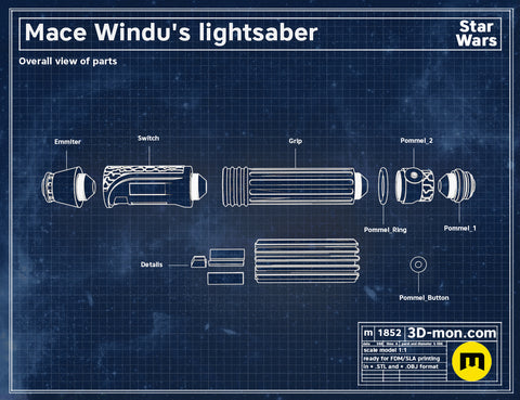 Mace Windu Lighsaber