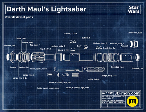 Darth Maul's lightsaber