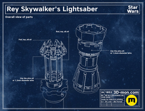 Rey Skywalker's Lightsaber