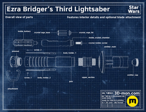 Ezra Bridger's Third Lightsaber - Ahsoka