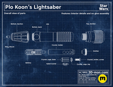 Plo Koon's Lightsaber