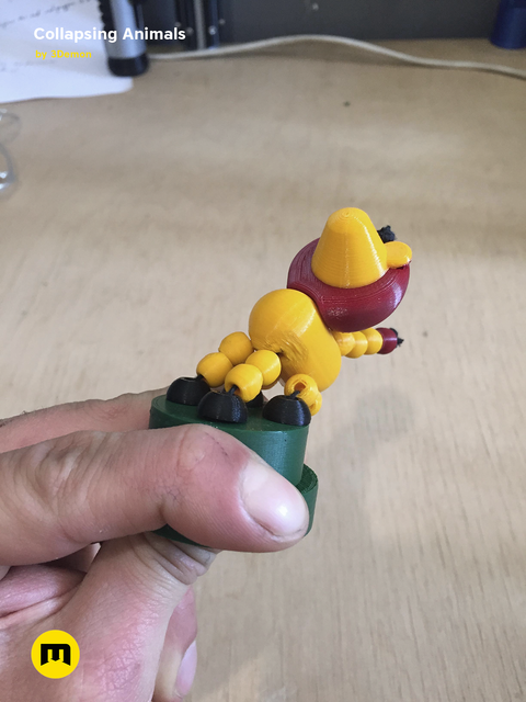 Collapsing Animal Toys