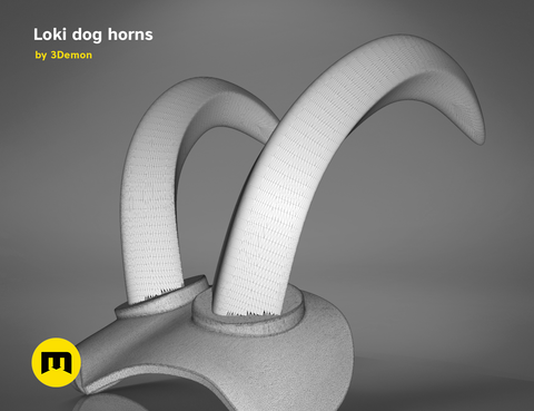 Loki dog helmet