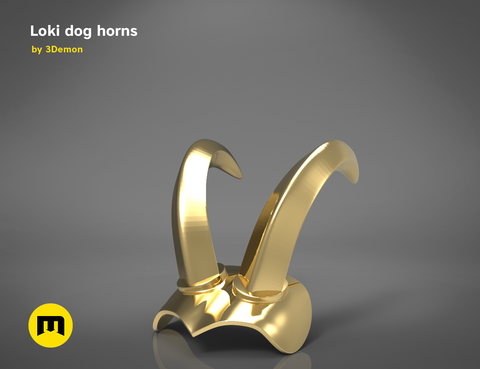 Loki dog helmet