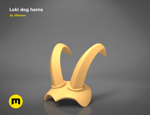Loki dog helmet