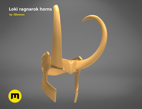 Loki ragnarok helmet