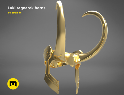 Loki ragnarok helmet