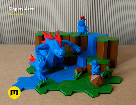 Display Area Building Blocks