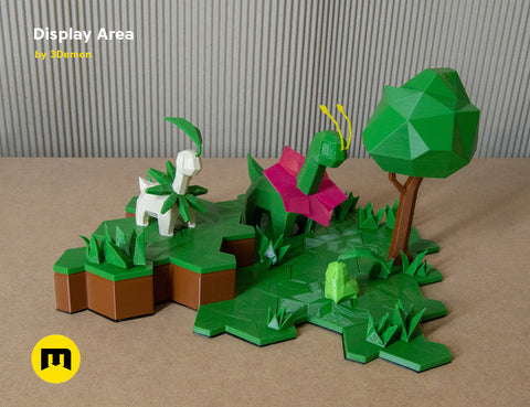 Display Area Building Blocks