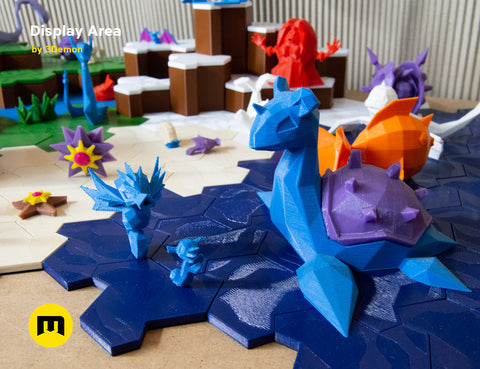 Display Area Building Blocks