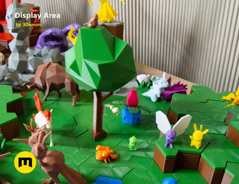 Display Area Building Blocks