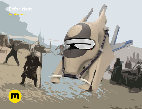 Enfys Nest battle helmet