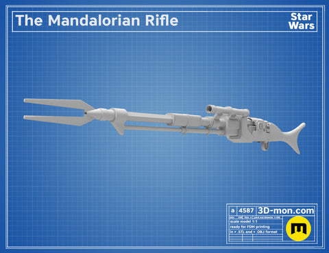 Amban Phase-pulse Blaster Mandalorian Rifle