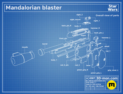 IB-94 Mandalorian Blaster