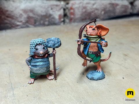 Mausritter Fellowship DnD Miniatures