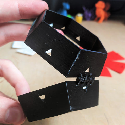 Foldable Pokeball Box Decoration