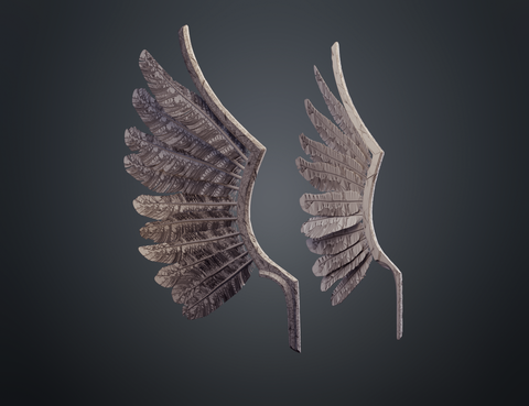 Dark Angels Bulwark Helmet Wings