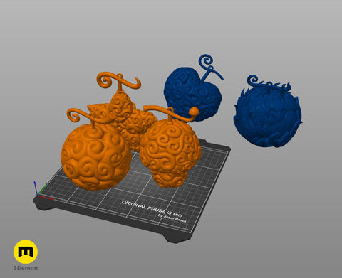 Devil Fruit Decorations - One Piece