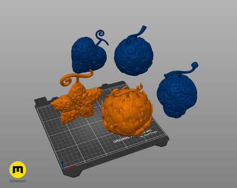 Devil Fruit Decorations - One Piece