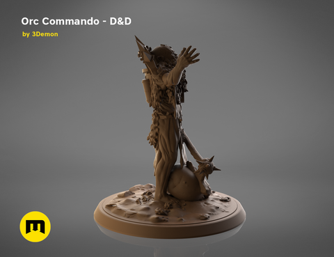 Orc Commando - D&D Set