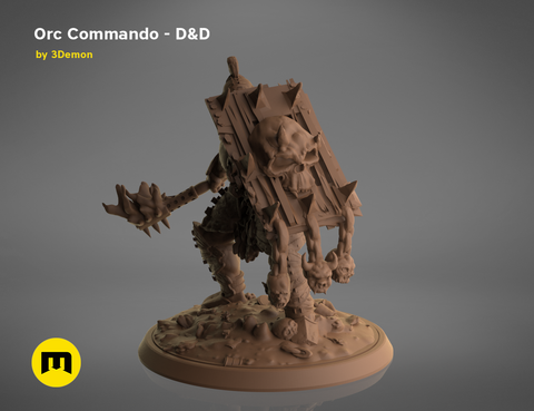 Orc Commando - D&D Set
