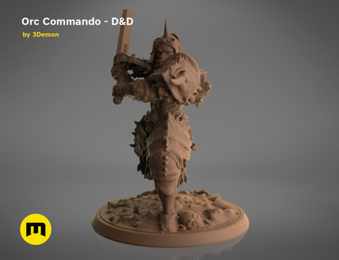 Orc Commando - D&D Set
