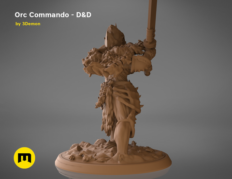 Orc Commando - D&D Set