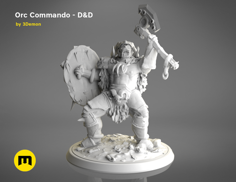 Orc Commando - D&D Set