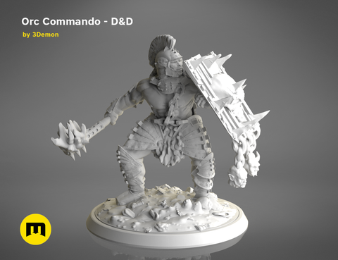 Orc Commando - D&D Set