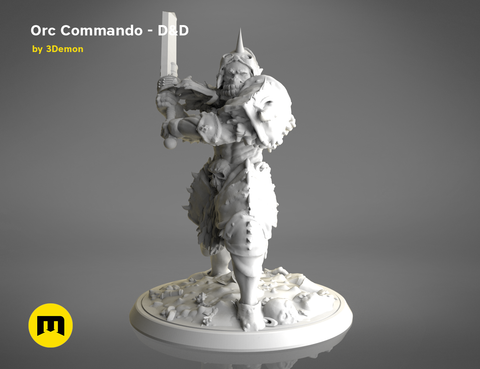 Orc Commando - D&D Set