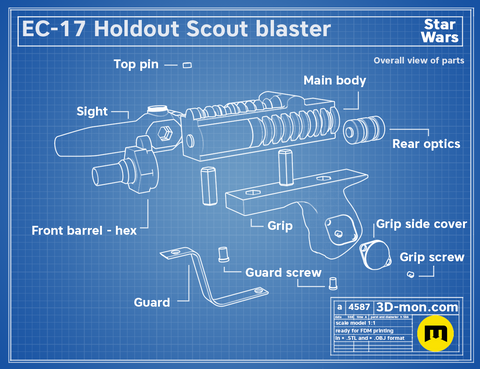 EC-17 Holdout Scout blaster