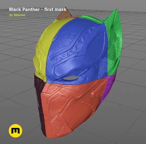 Black Panther Civil War mask