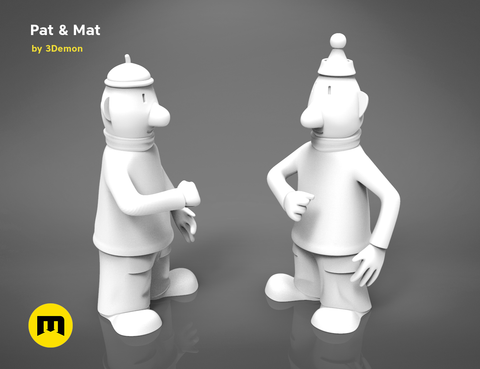 Pat & Mat Figures