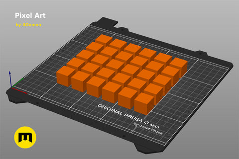 Pixel Art Building Blocks