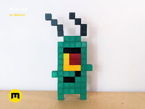 Pixel Art Building Blocks