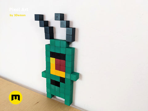Pixel Art Building Blocks