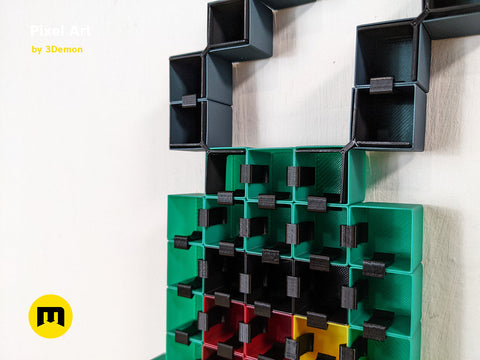 Pixel Art Building Blocks