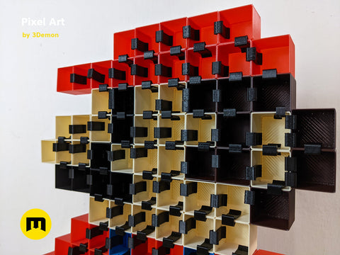 Pixel Art Building Blocks