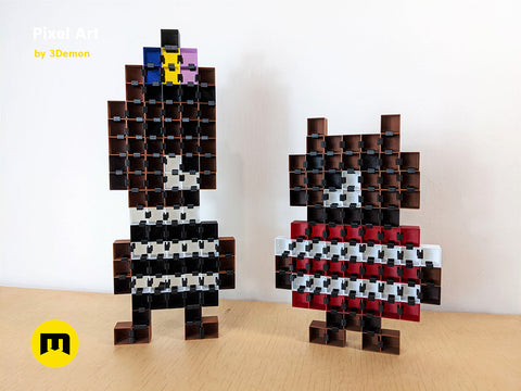 Pixel Art Building Blocks